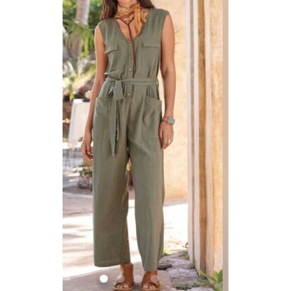 The Shanty Corporation jumpsuit size L - Picture 1 of 14